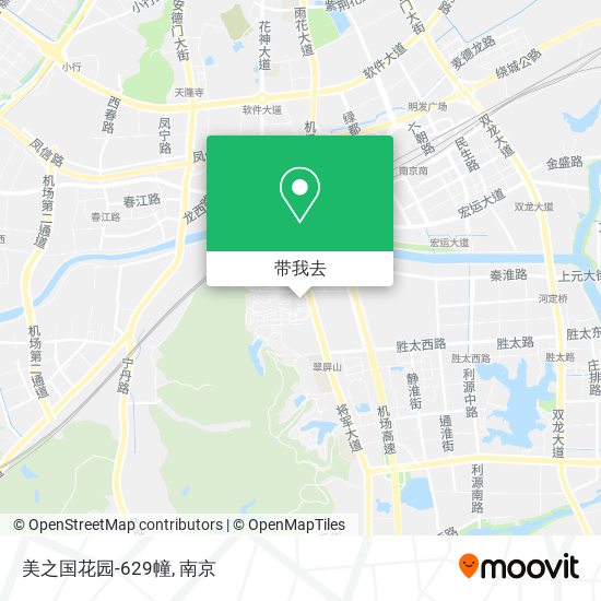 美之国花园-629幢地图