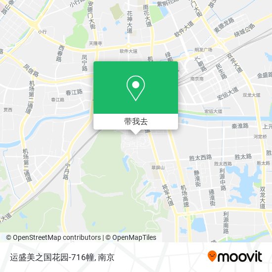 运盛美之国花园-716幢地图