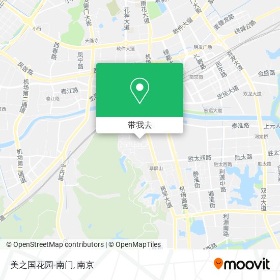 美之国花园-南门地图