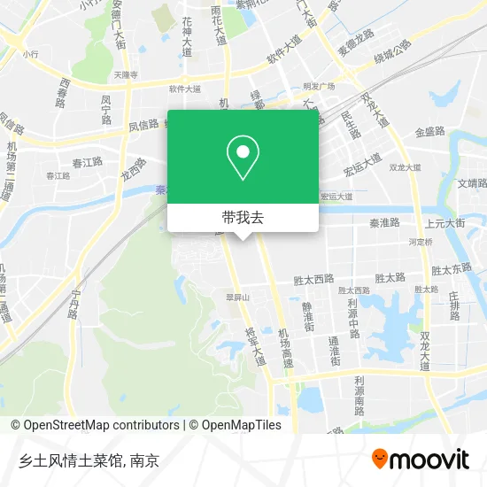 乡土风情土菜馆地图