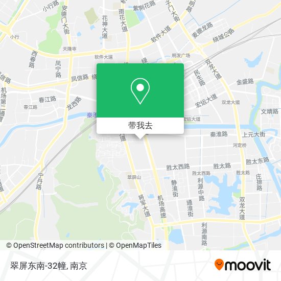 翠屏东南-32幢地图