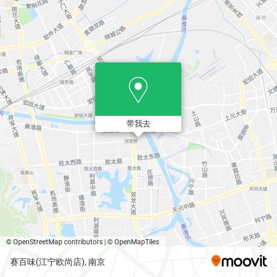 赛百味(江宁欧尚店)地图
