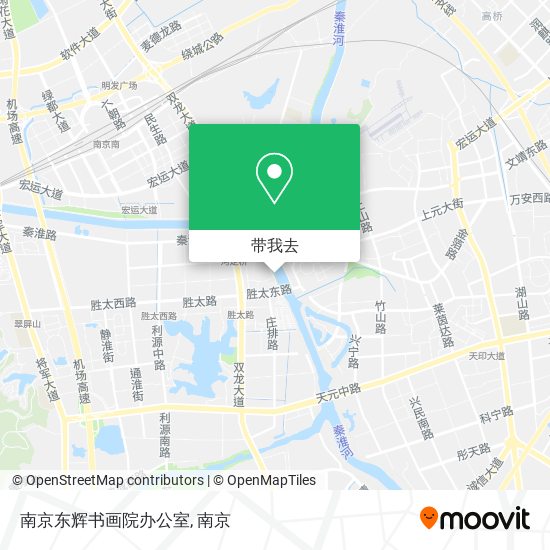 南京东辉书画院办公室地图