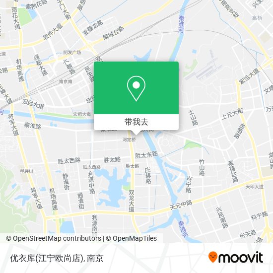 优衣库(江宁欧尚店)地图