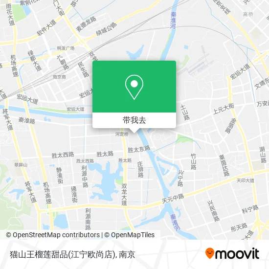 猫山王榴莲甜品(江宁欧尚店)地图
