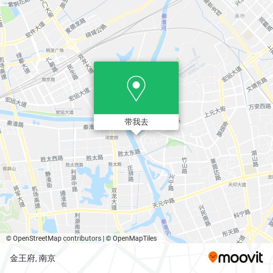 金王府地图