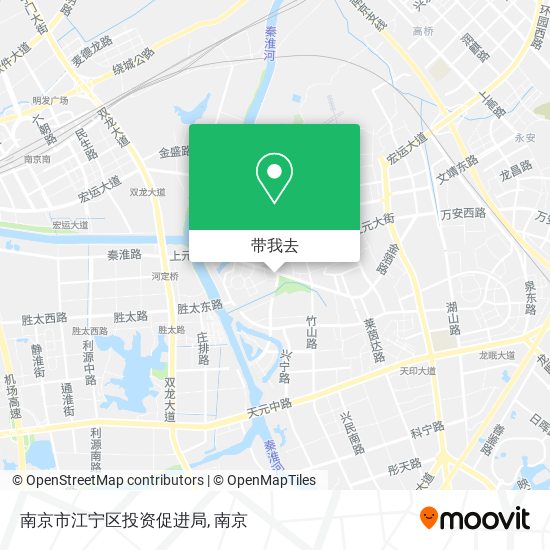 南京市江宁区投资促进局地图