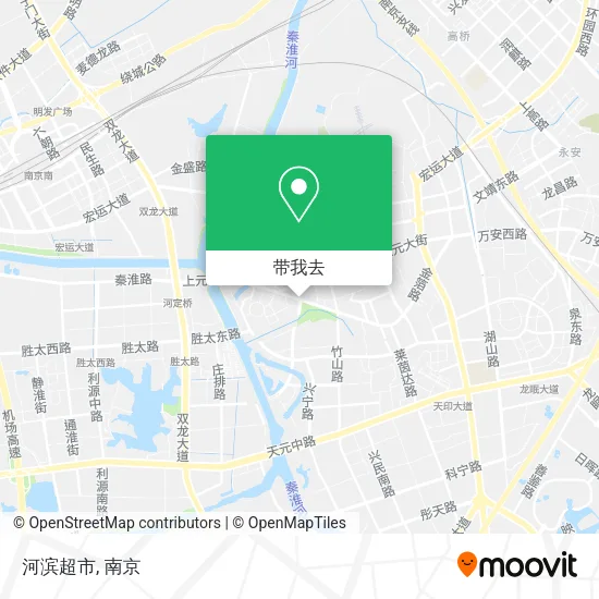 河滨超市地图