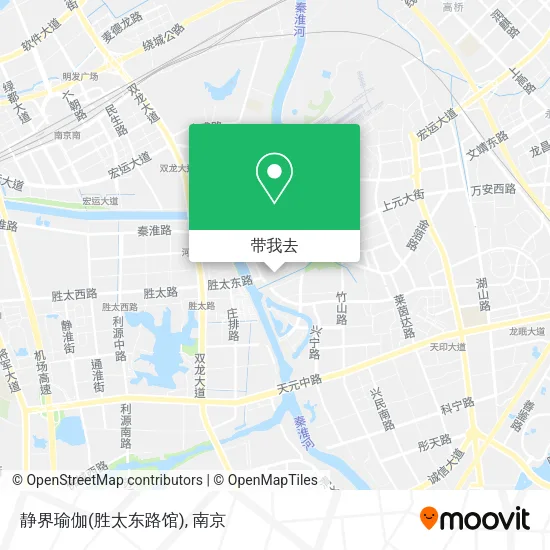 静界瑜伽(胜太东路馆)地图