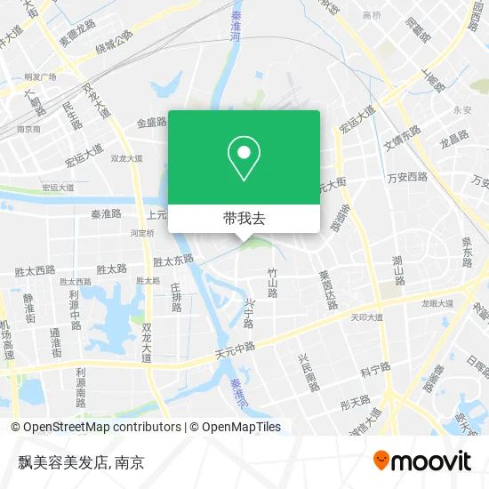 飘美容美发店地图