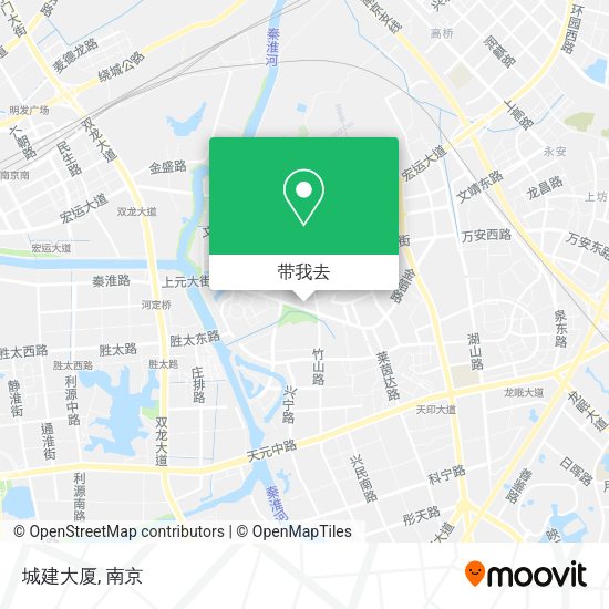 城建大厦地图