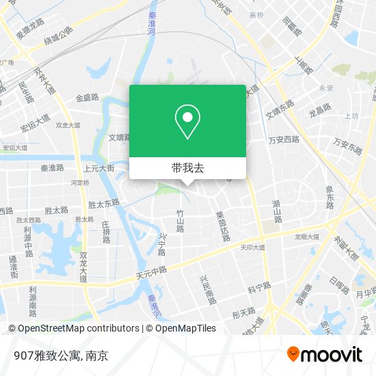 907雅致公寓地图
