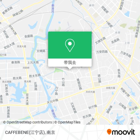 CAFFEBENE(江宁店)地图