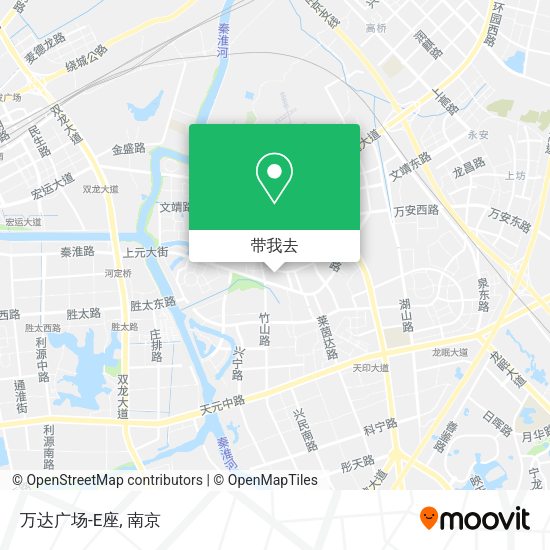 万达广场-E座地图