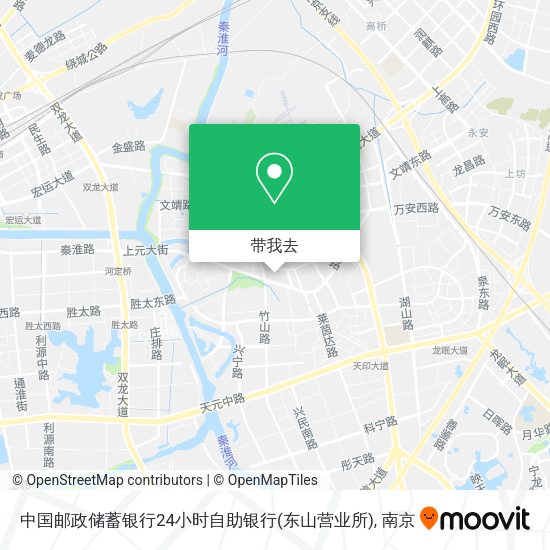 中国邮政储蓄银行24小时自助银行(东山营业所)地图