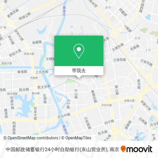 中国邮政储蓄银行24小时自助银行(东山营业所)地图