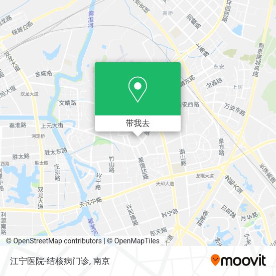 江宁医院-结核病门诊地图