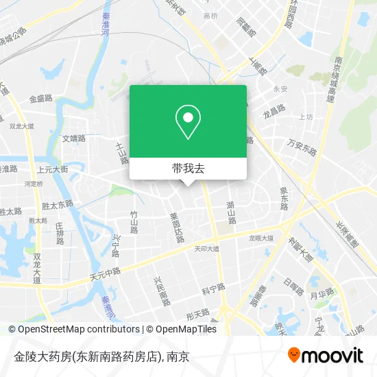 金陵大药房(东新南路药房店)地图