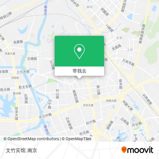 文竹宾馆地图