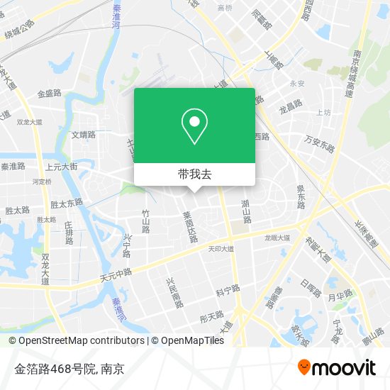 金箔路468号院地图