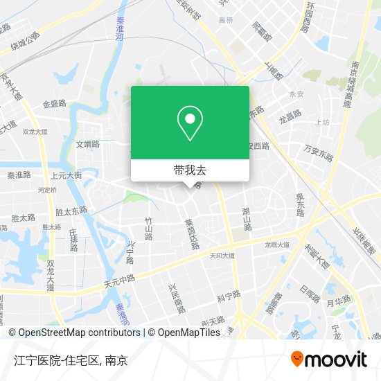 江宁医院-住宅区地图