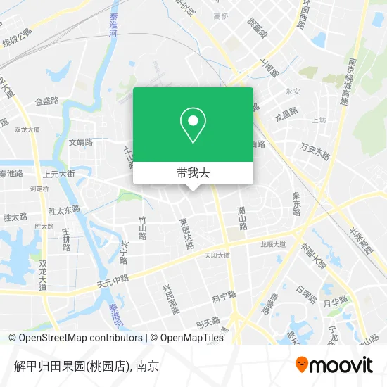 解甲归田果园(桃园店)地图