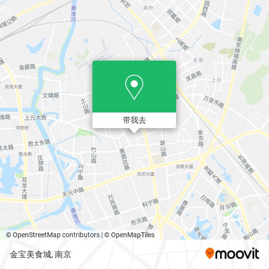 金宝美食城地图