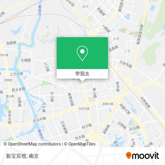 新宝宾馆地图