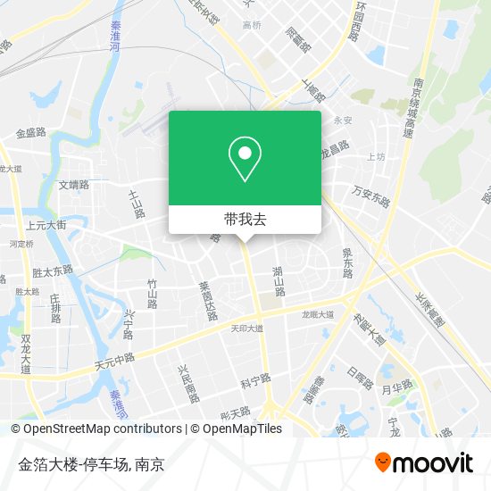 金箔大楼-停车场地图