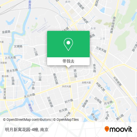 明月新寓花园-4幢地图