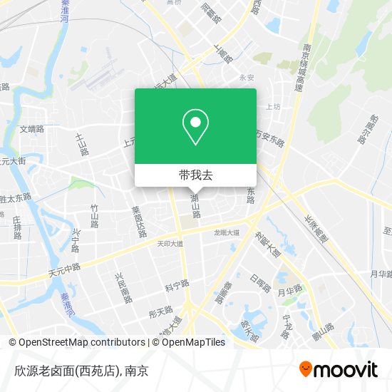 欣源老卤面(西苑店)地图