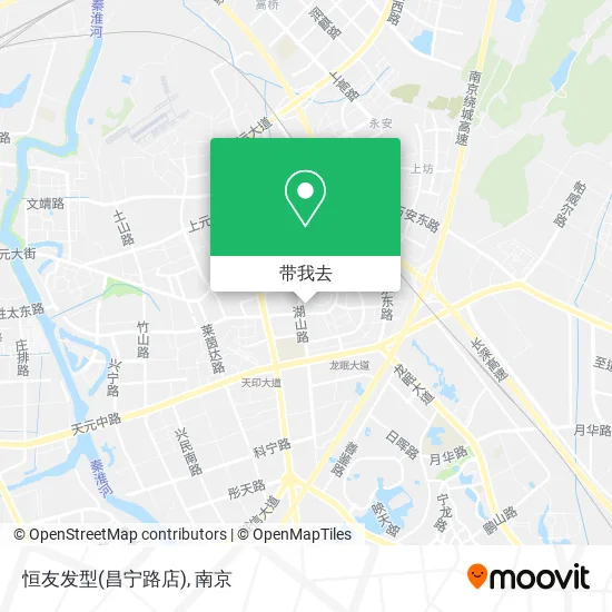 恒友发型(昌宁路店)地图