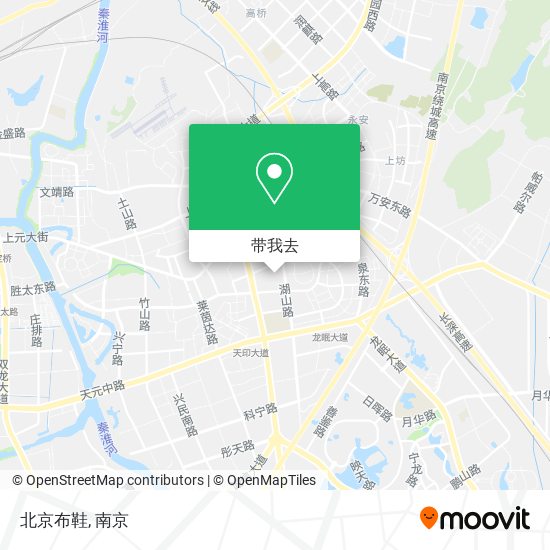 北京布鞋地图