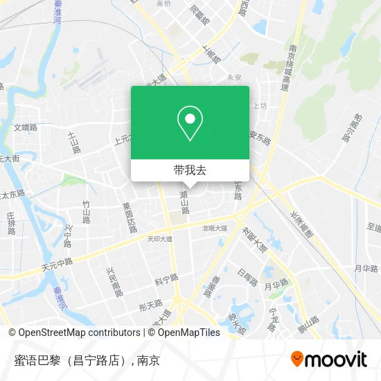 蜜语巴黎（昌宁路店）地图