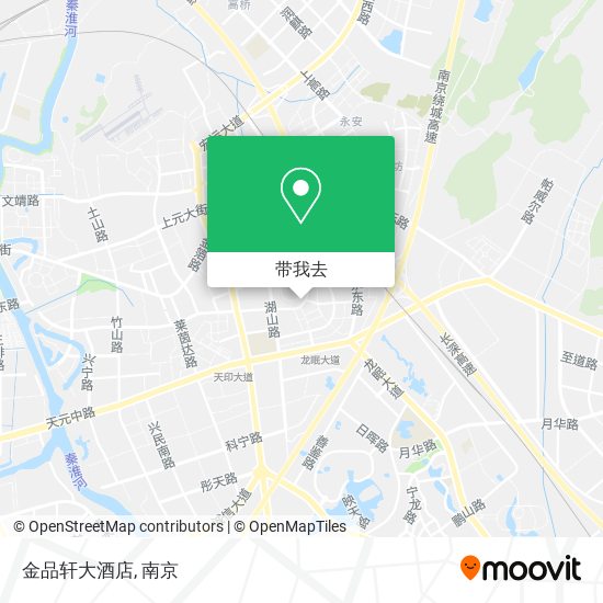 金品轩大酒店地图