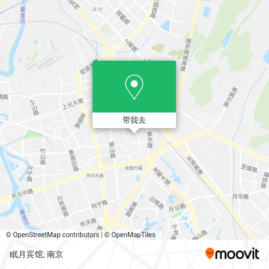 眠月宾馆地图