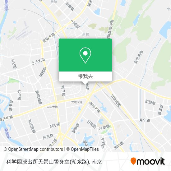 科学园派出所天景山警务室(湖东路)地图
