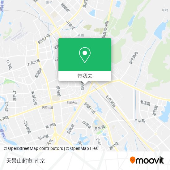 天景山超市地图