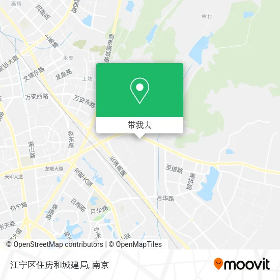 江宁区住房和城建局地图
