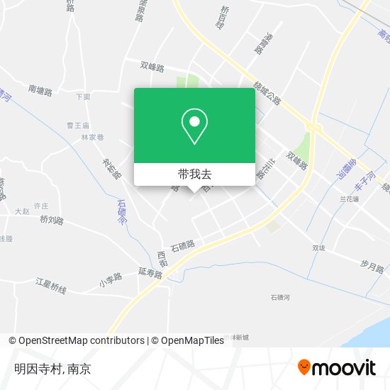 明因寺村地图