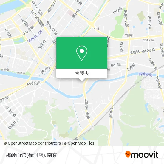 梅岭面馆(福润店)地图