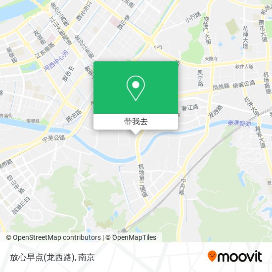 放心早点(龙西路)地图