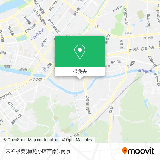 宏祥板栗(梅苑小区西南)地图