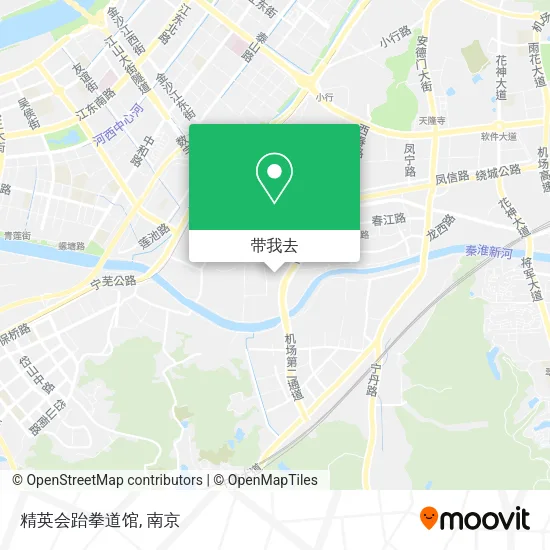 精英会跆拳道馆地图