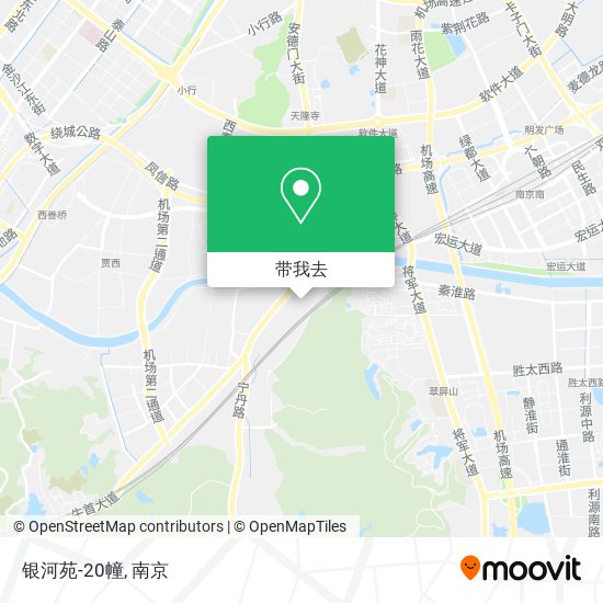 银河苑-20幢地图