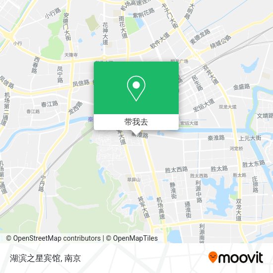 湖滨之星宾馆地图