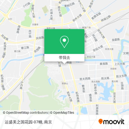 运盛美之国花园-07幢地图