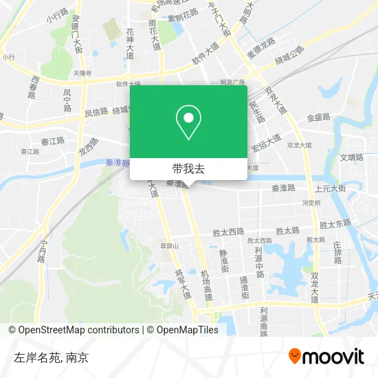 左岸名苑地图