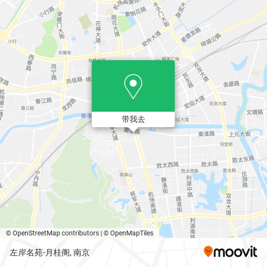 左岸名苑-月桂阁地图