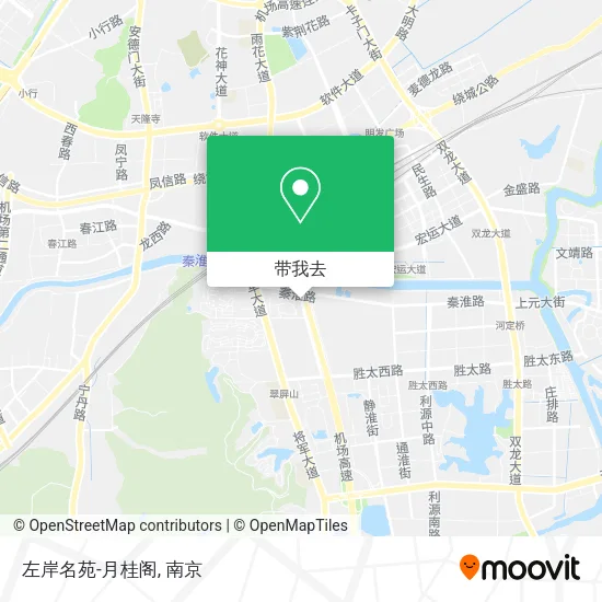左岸名苑-月桂阁地图